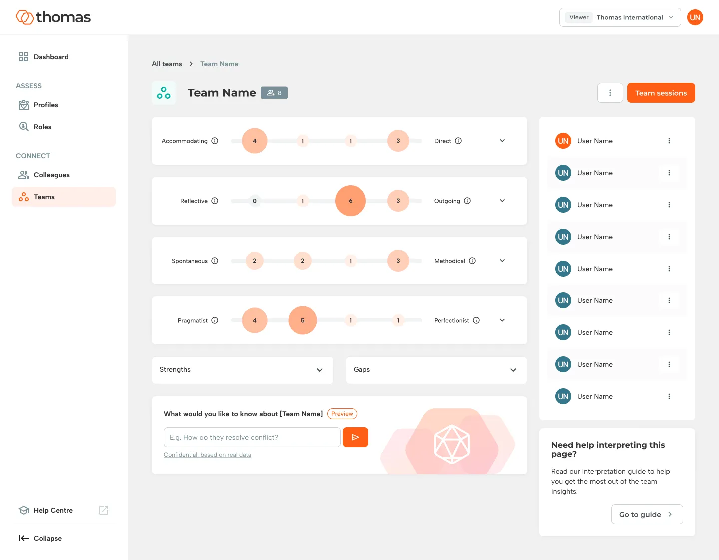 Connection product direction work, early concepts or UI from the connection category